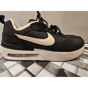Nike Air Max Dawn Trainers Black White Sz 6